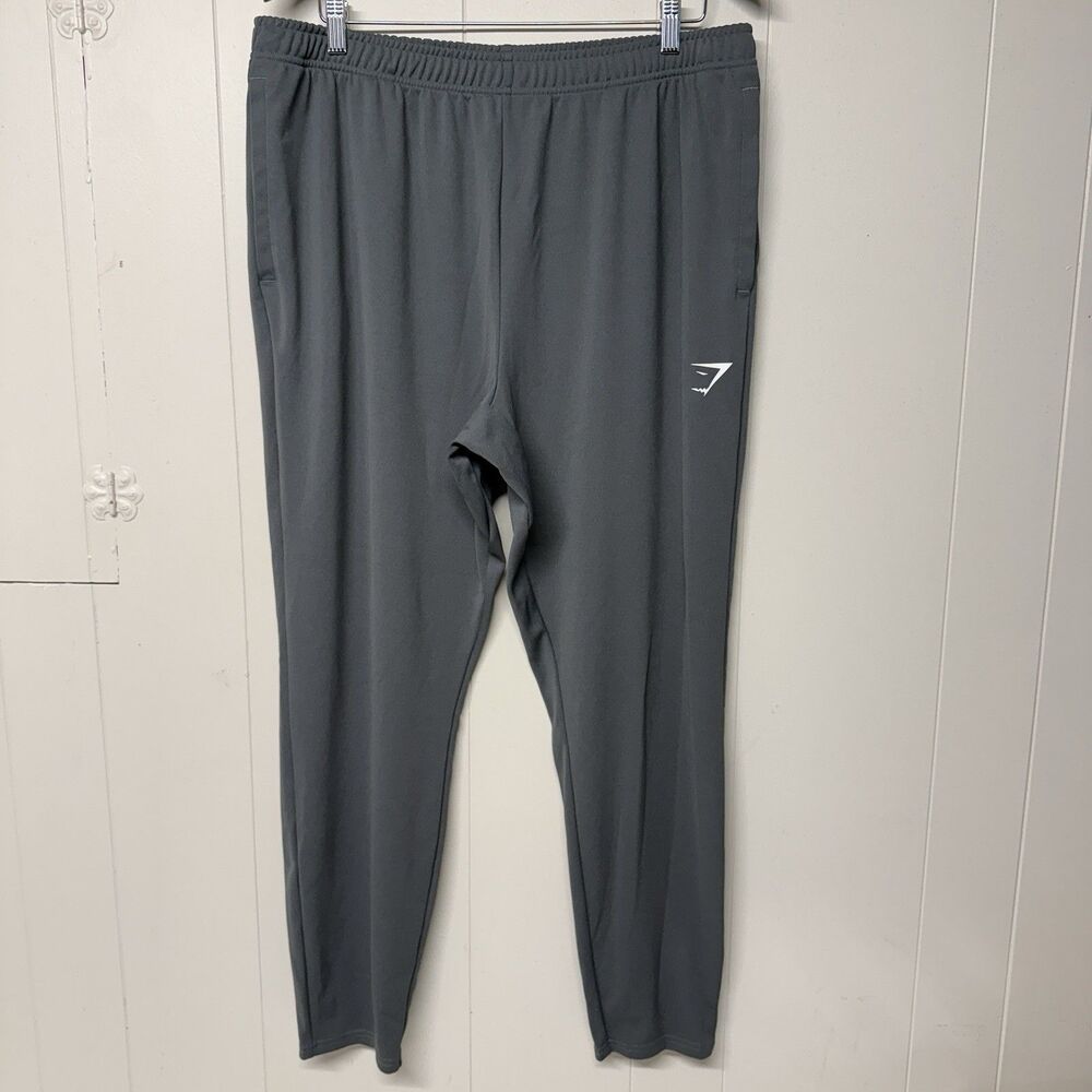Gymshark Arrival Joggers Gray Athletic Sweatpants Training Pants Men 2XL EUC